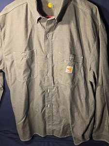 Damen Carhartt Flame Resistant Force Relaxed Fit Leichtes Langarmshirt... - Bild 1 von 8