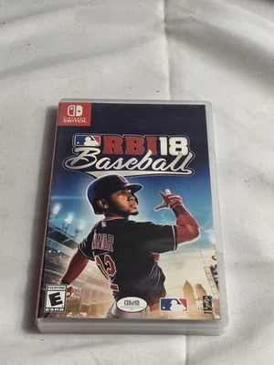 RBI Baseball 18 (Nintendo Switch, 2018) CIB Completo - Probado y funcionando Foto 1 de 3