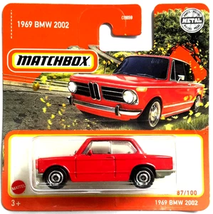Matchbox 1969 BMW 2002 rot 2022 MBX Highway 87/125 OVP - Bild 1 von 3