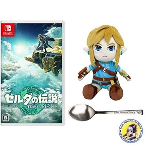 Amazon.co.jp Exclusive The Legend of Zelda: Tears of the Kingdom Switch + Link - Picture 1 of 7