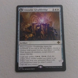 Unstable Glyphbridge /Sandswirl Wanderglyph - Lost Caverns Of Ixalan MTG NM  - Picture 1 of 2