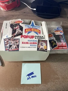 1986 Donruss All-Stars Pop-Up Baseball Partial Box (23 Packs) - Picture 1 of 4