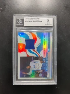 Dwight Howard Game Worn Jersey Relic Card 05 Topps All Star Rally 24/79 BGS 8 - Picture 1 of 2