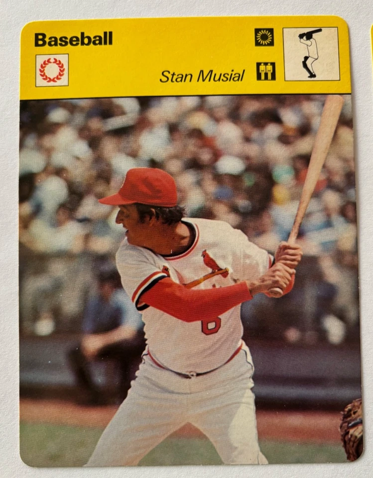 Tarjeta Sportscaster Stan Musial 1978 #21-16 St. Louis Cardinals Foto 1 de 1