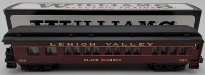 Coche de observación Williams 1400 O Lehigh Valley "Black Diamond" #353 LN/caja Foto 1 de 4
