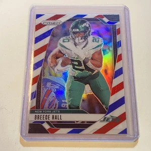 Tarjeta coleccionable Panini Prizm 2024 - Breece Hall #223 rojo blanco y azul Prizm - NFL - Imagen 1 de 1