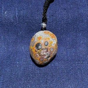 🌟🔥🚀Raro colgante de ágata áspera ojo Gobi de China Mongolia Interior - Imagen 1 de 10