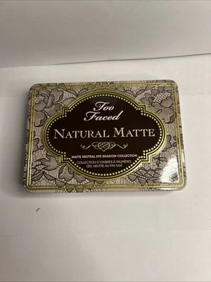 Too Faced Natural Matte Eye Neutral Eye Shadow Palette NWOB ~ RARE! - Image 1 of 2