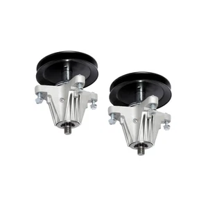 Set of 2 Deck Spindle Fits MTD Fits Cub Cadet 42" XT1-LT42 618-06976 918-06976A - Picture 1 of 7