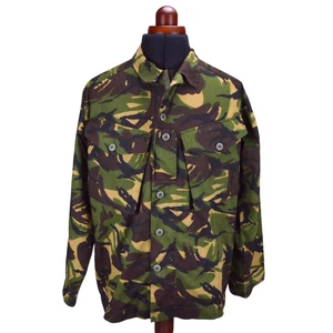 British Army Camo Military Woodland DPM Shirt 170/96 M Short Zip - Picture 1 of 10