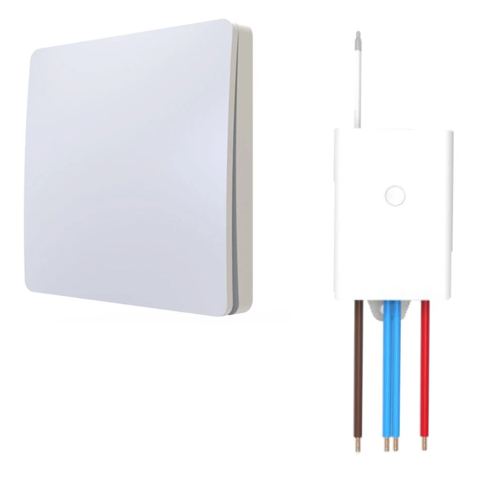 kalb | Drahtloses 230V Funkschalter Set Wandschalter Lichtschalter Batterielos - Bild 1 von 4