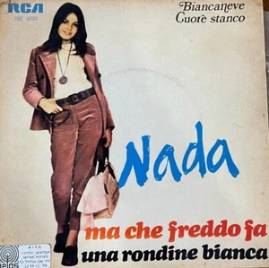 1960's Italian Pop 7" EP p/s -Nada - Ma che freddo fa - Made in Israel - Picture 1 of 3