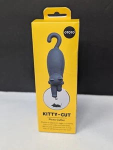 Süß neu im Karton Kitty-Cut Pizzaschneider Rad von OTOTO - Kätzchen Katze jagt Maus - Bild 1 von 8