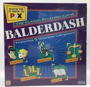 Balderdash Mattel Game New Factory Sealed 2003 - Picture 1 of 4