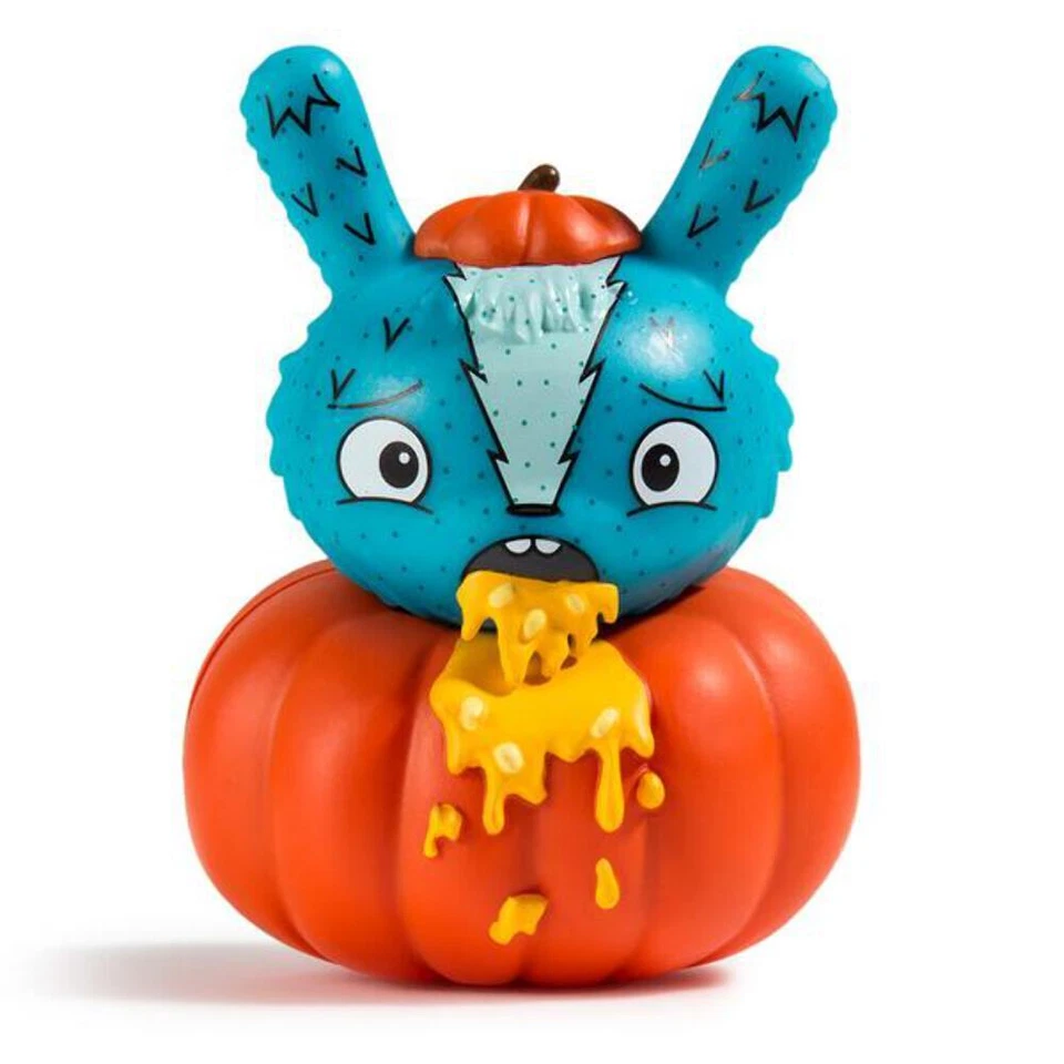 Kidrobot Scared Silly Dunny Series - Pumpkin Puker (2/24) - Image 1 of 3