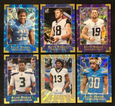 2020 Panini Donruss Football Elite Series Insert Cards Singles You Pick - Image 1 of 2