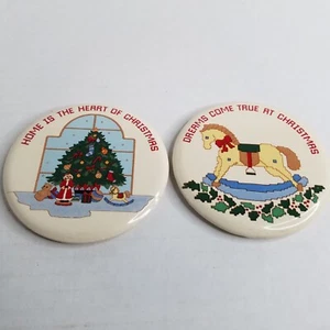 Imanes de Navidad Russ de colección sueños de porcelana hechos realidad en Navidad  - Imagen 1 de 5