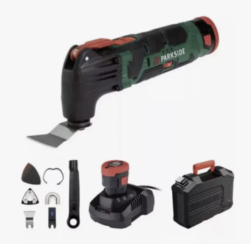 Parkside Multi Purpose Tool Mains Power Pmfw310d2 Accessories 2021