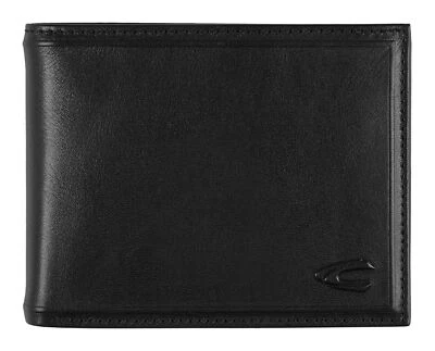 camel active monedero Wood Horizontal Wallet Black - Imagen 1 de 3