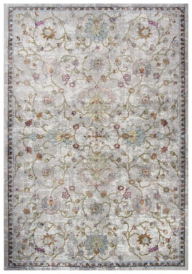 3x5 Rizzy Rugs Beige Floral Petals Vines Door Mat PRI103 - Aprx 3' 11" x 5' 6" - Image 1 of 4