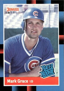 Mark Grace / 1988 Leaf #40 Rookie - Foto 1 di 2