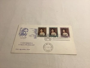 VATICAN CITY . 1962 1st Centenario di M. Pauline Jaricot. FIRST DAY COVER - Picture 1 of 2