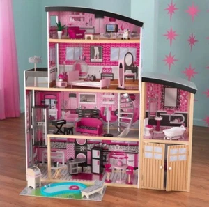 ⭐ KidKraft (65826) Sparkle Mansion Puppenhaus aus Holz ⭐ NEU in OVP ⭐ - Bild 1 von 9