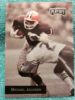 1993 PLAYOFF MICHAEL JACKSON #169 CLEVELAND BROWNS - Image 1 of 4