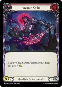 Arcanic Spike Red ROS134 FaB Rosetta Common NP - Picture 1 of 1