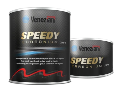 Veneziani Speedy Carbonium antivegetativa bicomponente al carbonio 0,75 LT - Immagine 1 di 3