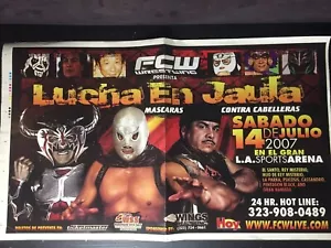 Los Angeles Sports Arena poster FCW wrestling - Foto 1 di 9
