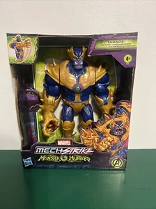 Marvel Mech Strike Monster Hunters Thanos Marvel Figure 9" Monster Punch NUOVO - Foto 1 di 2