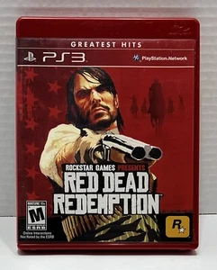 Red Dead Redemption (PS3) Greatest Hits Red Label - Manual Included-No Map - Picture 1 of 6