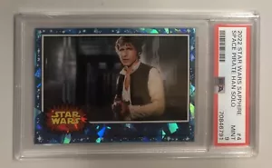 2022 Star Wars Sapphire #4 - Space Pirate Han Solo - PSA 9 - Picture 1 of 5