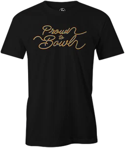 Proud to Bowl Bowling T-Shirt - Picture 1 of 3