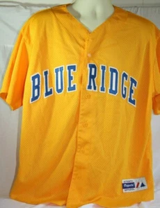 Majestic Blue Ridge CC NJCAA Jersey XL - Player Issued #16 Hendersonville NC - Picture 1 of 12