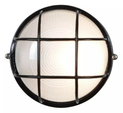 Access Lighting 20294LEDDLP-BL/FST Nauticus LED Black Bulkhead round - Image 1 of 4