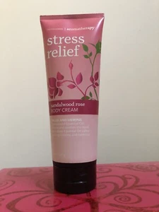 Bath & Body Works aromaterapia SANDALWOOD ROSE crema corpo 8 oz RARA - Foto 1 di 2