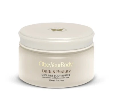 Manteca corporal de nuez de karité Obey Your Body Dark & Beauty Foto 1 de 2