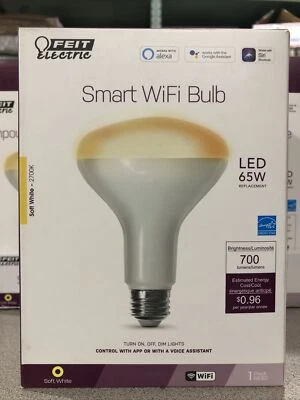 Feit Electric Smart LED 7.2 Watts 65 Watt Equivalent Soft White Light Bulb BR... - Image 1 of 3