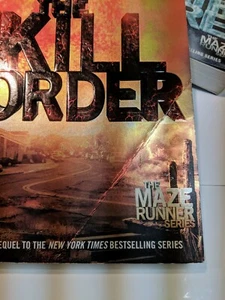 Maze Runner Series James Dashner Boxed Set Scorch Trails Death Cure Kill Order - Imagen 1 de 5