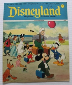 DISNEYLAND # 56 WALT DISNEY MAGAZINE GREAT LITHOGRAPHS - Picture 1 of 2