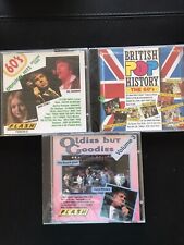 3  CDs :  BRITiSH  POP  HISTORY   +  Oldies but Goodies + 60’s Hits ,  NEU & OVP