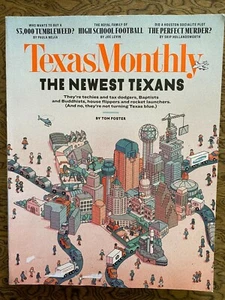 Texas Monthly Magazine December 2021 Newest Texans High School Football Enron - Picture 1 of 3