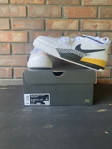 Air Jordan uomo taglia 10,5 giallo/nero nuove con scatola - Foto 1 di 6