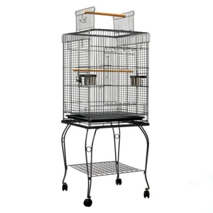 i.Pet Bird Cage Pet Cages Aviary 145CM Large Travel Stand Budgie Parrot Toys - Picture 1 of 7
