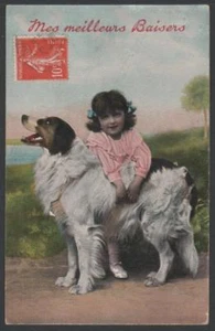 cartolina d'epoca-post card-CHILD ENFANT KIND BAMBINO 260 - Picture 1 of 1