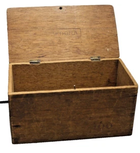 Vintage Medora bueno Cigar Box hinges not connected - Foto 1 di 17