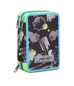 Astuccio 3 zip completo Scuola Seven Feeling Me - Nuova Collezione 2024/2025 - Foto 1 di 7