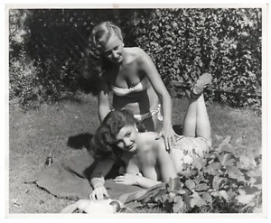 Vintage 'DING DONG' EINE NACHT IN DER MOULIN ROUGE FOTO (1951) BURLESQUE TÄNZER - Bild 1 von 1